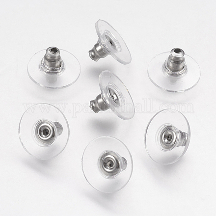 316 Surgical Stainless Steel Ear Nuts STAS-K166-09P-1