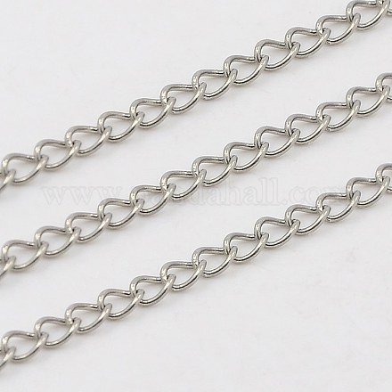 304 acero inoxidable cadenas retorcidas cadenas del encintado CHS-K001-24-2.5mm-1