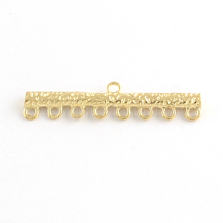 Tibetan Style Alloy Rectangle Chandelier Components TIBE-Q039-007G-LF-1