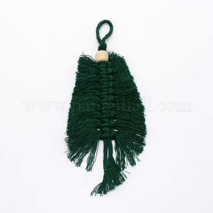 Décorations de pendentif à tricoter à thème de noël DIY-TAC0016-17-1