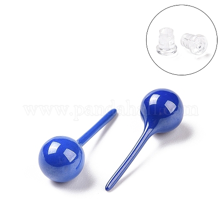 Hypoallergenic Bioceramics Zirconia Ceramic Stud Earrings EJEW-Z023-13-1