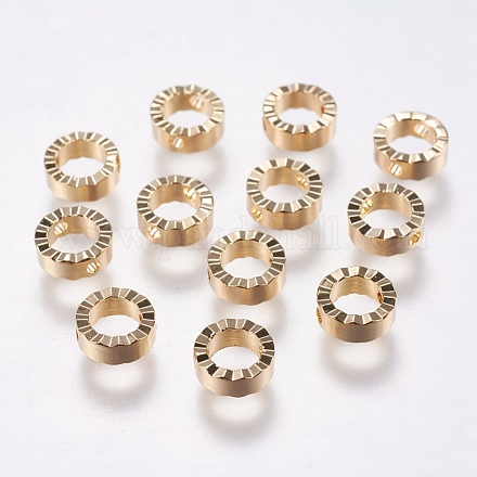 Cadres de perles en laiton KK-F738-13G-1