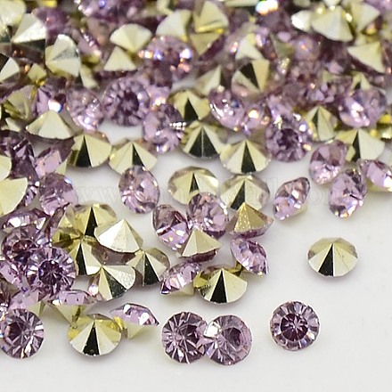 Grade AAA Pointed Back Resin Rhinestones CRES-R120-3.0mm-31-1