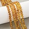 Natural Amber Beads Strands, Round, 6mm, Hole: 0.5mm, about 58pcs/strand, 13.78 inch(35cm)