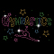 SUPERDANT Iron on Rhinestones Gymnast Girl Transfer Decal Colorful Pentagram T-Shirt Crystal Heat Transfer Hot Fix Stickers Bling Crystal Iron on Festival Decor for DIY Art Craft Clothing