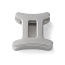 Constellation 304 Stainless Steel Charms, Gemini, 8x9x3mm, Hole: 2mm