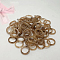 1Pc Acrylic Plain Band Rings, Tan, Inner Diameter: 17mm