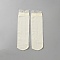 Solid Color Acrylic Fiber Socks, Heart, 284x80x1.5mm