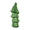Polyester 
Tassel Pendants, Green, 84x28mm