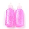 Glitter Glue, Friendly Odorless 3D Flash Glue Pen, for Arts and Crafts, Magenta, 2.9x1.8x8.95cm