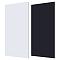 2 Sheets 2 Colors HDPE Plastic Sheets, Rectangle, Mixed Color, 30.5x15.3x0.6cm, 1 sheet/color