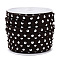 Faux Suede Cord, with Silver Tone Alloy Rivet, For Punk Rock Jewelry Making, Coconut Brown, 5x2.5mm, about 5.46 yards(5m)/roll