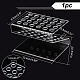 PH PandaHall 1pc 24-Slot Pen Organizer Clear Pen & Pencil Display Stands Acrylic Pen & Pencil Holder Makeup Brush Rack Organizer Pen Display Stand Rack for Office Home Store Pen Collection ODIS-WH0027-035B-2