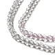 Brins de perles de verre de couleur dégradé transparent X1-GLAA-H021-01B-12-3