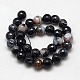 Natural Fire Agate Beads Strands G-L084-12mm-30-3