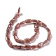 Natural Strawberry Quartz Beads Strands G-L492-04A-5