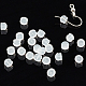 CHGCRAFT 90pcs Silicone Ear Nuts Soft Clear Ear Backs Safety Replacements Earring Backs SIL-CA0001-01-4