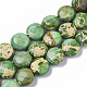 Brins de perles de jaspe impérial naturel G-S355-87A-04-1