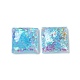 Resin Imitation Opal Cabochons RESI-E042-05-1
