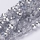 Electroplate Glass Bead Strands GR8MMY-07S-1