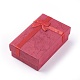 Boîtes à bijoux en carton X-CBOX-WH0002-2