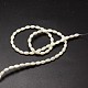 Chapelets de perles de coquille de trochid / trochus coquille X-SSHEL-K008-06-2