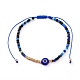 Bracelets réglables de perles tressées avec cordon en nylon BJEW-JB05792-03-1