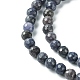 Chapelets de perles en saphir naturel G-F748-M01-05-4