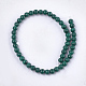 Natural Malachite Beads Strands G-S333-4mm-028-2