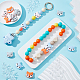 CHGCRAFT 12Pcs 3Colors Panda Silicone Beads Animals Silicone Beads Cartoon Animal Beads for DIY Jewelry Necklace Keychain Bracelet Phone Case SIL-CA0001-22-4