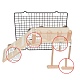 鳥オウムハムスターのおもちゃ  木製クロールスイングはしごプラットフォーム踏み台  鳥小動物用  アンティークホワイト  23.8x10x1.55cm  3個/セット AJEW-WH0114-41-3