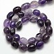 Natural Amethyst Nuggets Beads Strands G-L154-14-3
