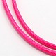 Waxed Cord Necklace Making MAK-F003-02-2