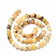 Chapelets de perles en opale jaune naturelle G-G992-A02-B-3