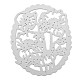 炭素鋼カッティングダイステンシル  DIYスクラップブッキング/フォトアルバム用  装飾的なエンボス印刷紙のカード  花柄  110x92mm DIY-WH0170-111-2
