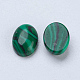 Synthetische Malachit-Cabochons G-F541-04-6x8mm-2