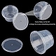 透明なプラスチック製の繁殖箱  昆虫フィーダーボックス食品容器  ふた付き  透明  7.5x4.2cm TOOL-NB0001-39-2