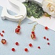 Kits de fabrication de bijoux bricolage série rouge DIY-YW0002-94B-7