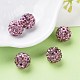 Pave Disco Ball Beads RB-H258-10MM-212-6