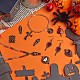 18 pièces 9 pendentifs en alliage de strass de style halloween JX161A-5