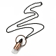 304 zu öffnende Parfümflaschenanhänger-Halsketten aus Edelstahl NJEW-I239-04R-2