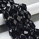 Natürlichen Obsidian Perlen Stränge G-C182-24-01-2