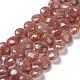Chapelets de perles aux fraises en quartz naturel G-I232-01A-3