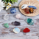 Sacchetto regalo pepite di pietre preziose burattate miste AJEW-WH0367-40-6
