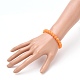 Acrylic Stretch Beaded Bracelets BJEW-JB05714-07-3