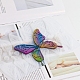 Stampi in silicone per ali di farfalla fai-da-te e ciondoli rotondi SIMO-B004-01-7