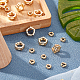 CHGCRAFT 20Pcs 2 Style Brass Beads KK-CA0001-82-4