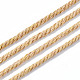 コットン糸  マクラメコード  装飾的な糸のスレッド  DIYの工芸品について  ギフトラッピングとジュエリー作り  ナバホホワイト  3mm  約109.36ヤード（100m）/ロール OCOR-WH0032-44A-23-3