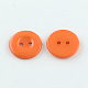 2-Rondelle botones de plástico BUTT-R034-050-2