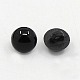 1-Hole Opaque Acrylic Shank Buttons BUTT-D011-A-01-2